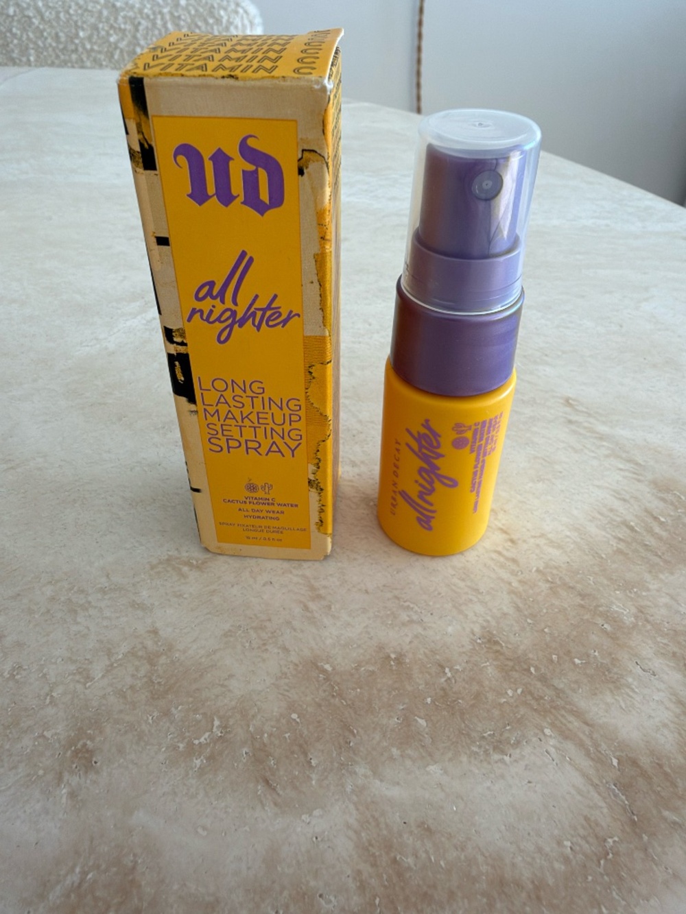 Urban Decay All Nighter Setting Spray Vit C Discontinued Formula - New in Box